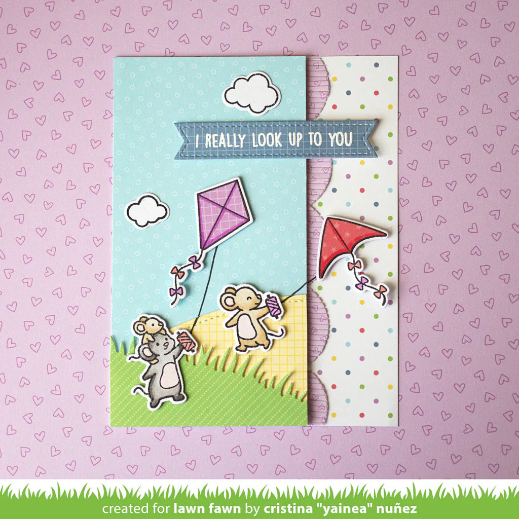 Whoosh, kites! Stamps and Dies Bundle