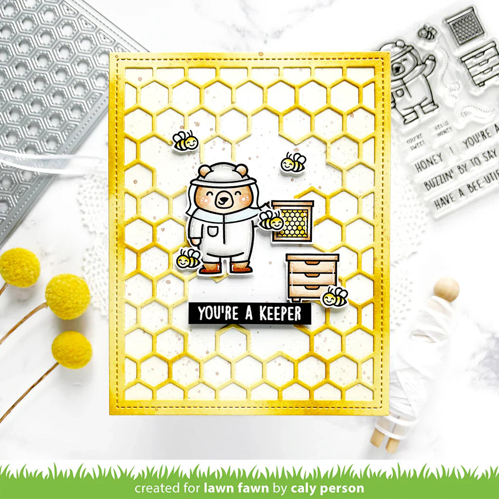 You're a keeper Stamps and Dies Bundle by Lawn Fawn