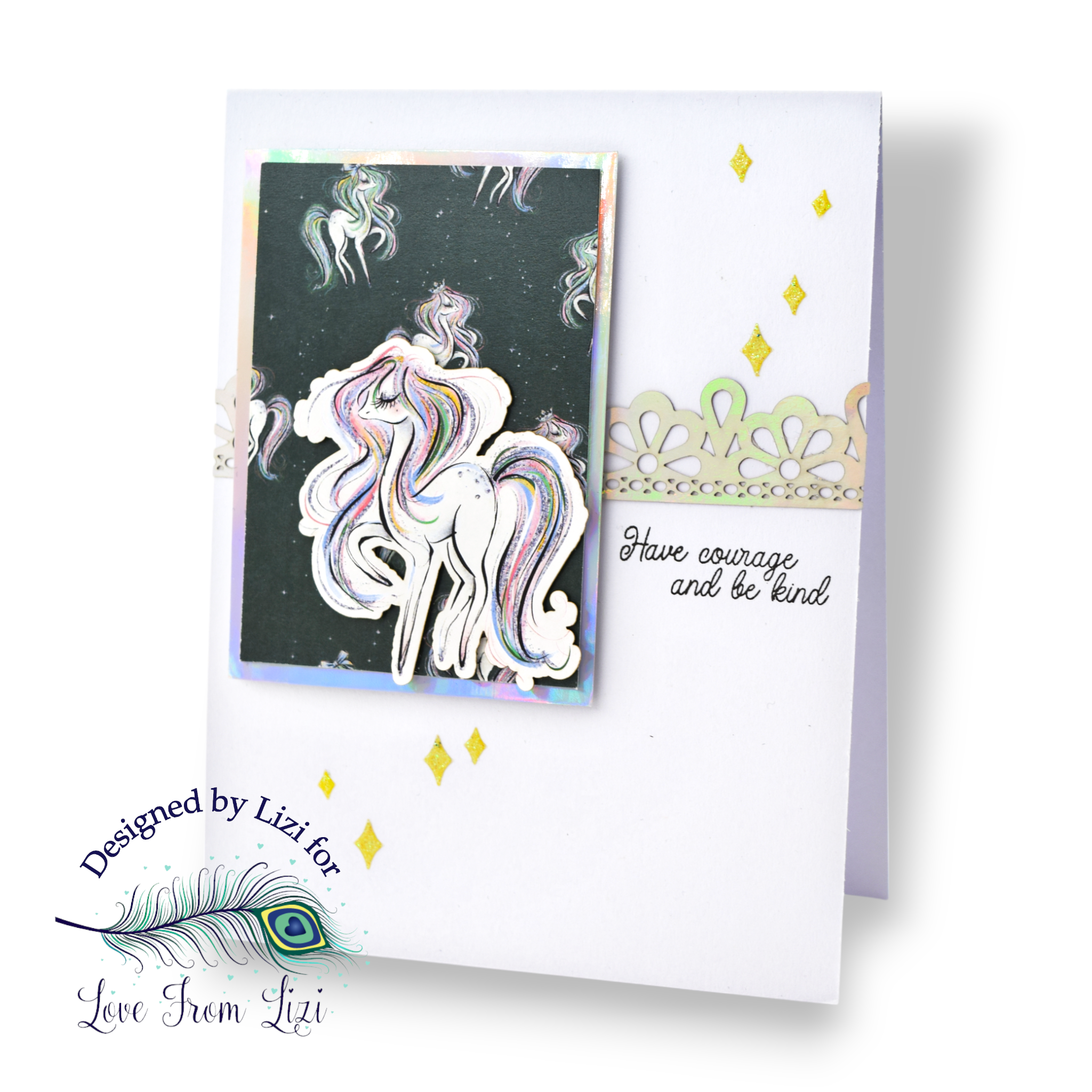LFL June 25 Card Kit - The Crystal Slipper