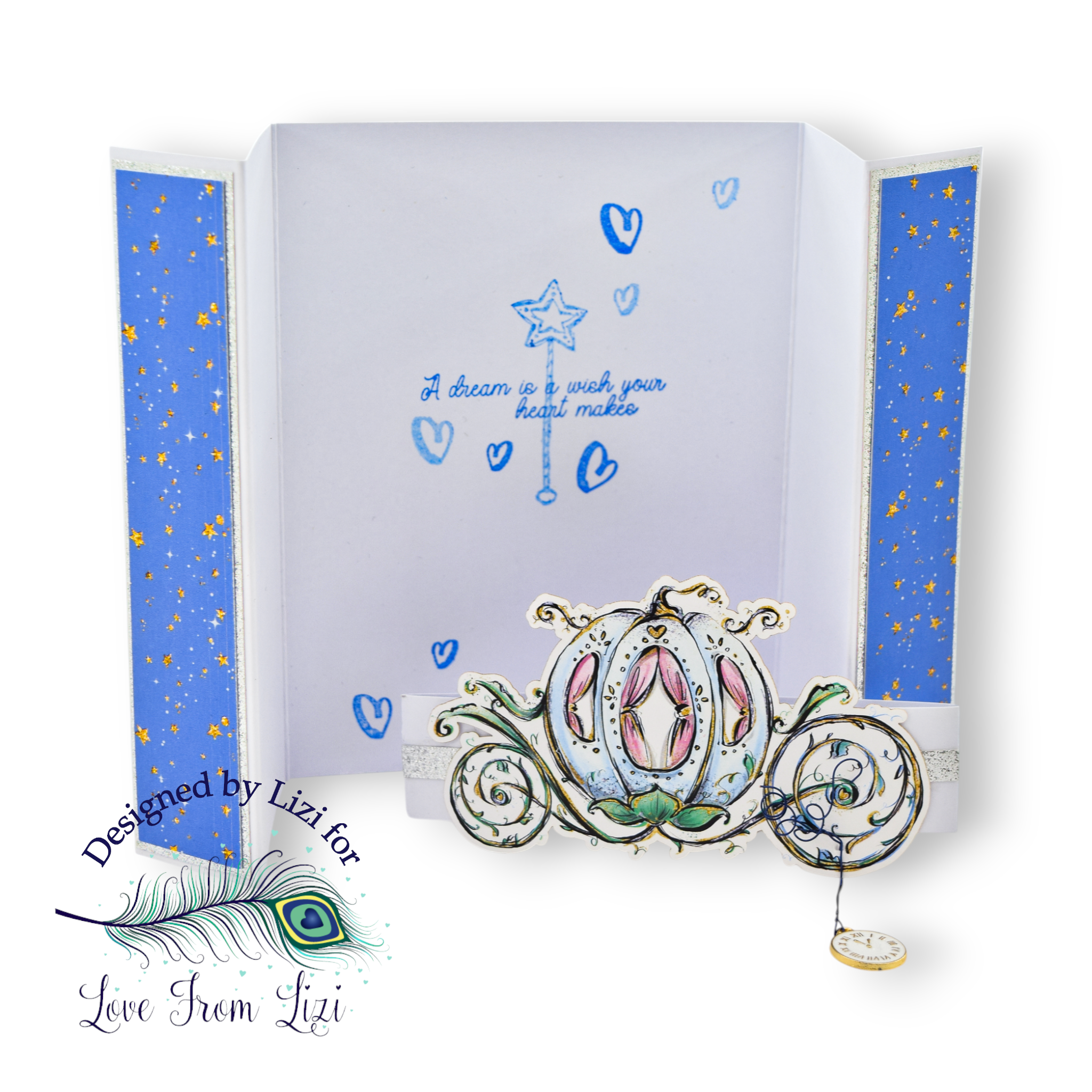 LFL June 25 Card Kit - The Crystal Slipper